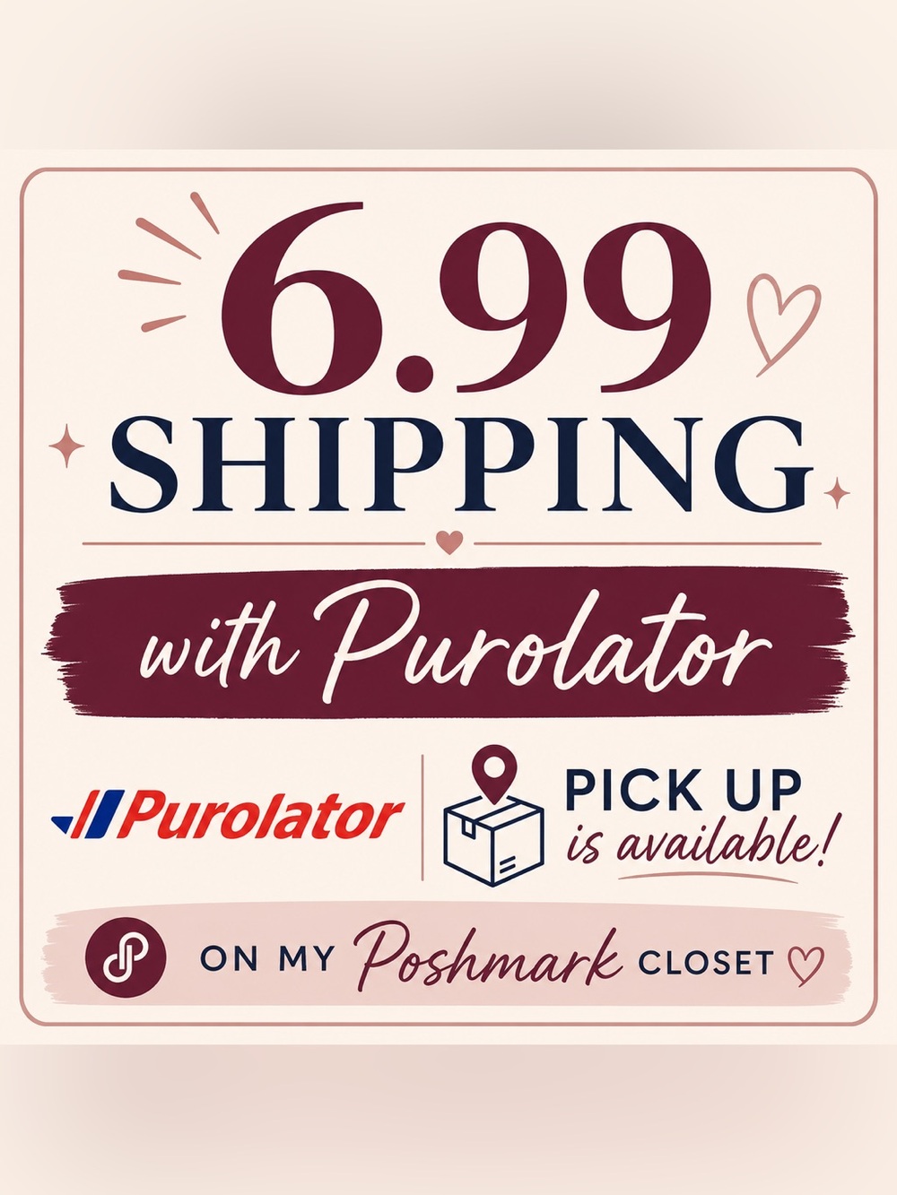 NEW SHIPPING DEAL!